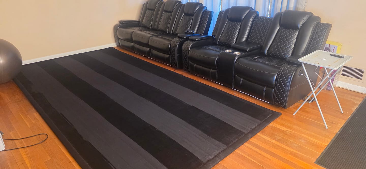Customer photo review of Relax Mat - 1.4" Thick Soft Foam Play Mat