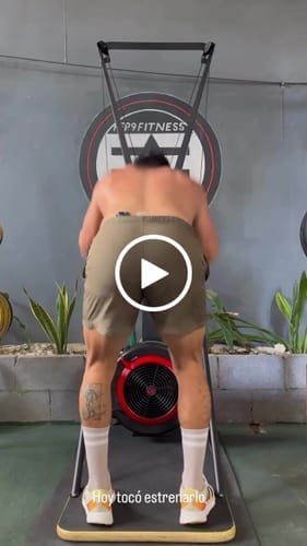 Customer photo review of Air Ski Erg - Esquiadora IRONSIDE Combat
