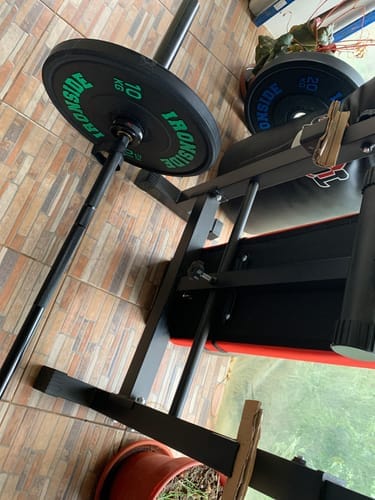 Customer photo review of Disco Olímpico Pro Bumper (5 a 25 KG) IRONSIDE