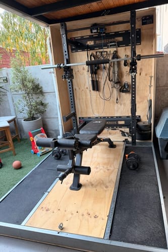 Customer photo review of Rack Plegable de Pared Wall Mount IRONSIDE