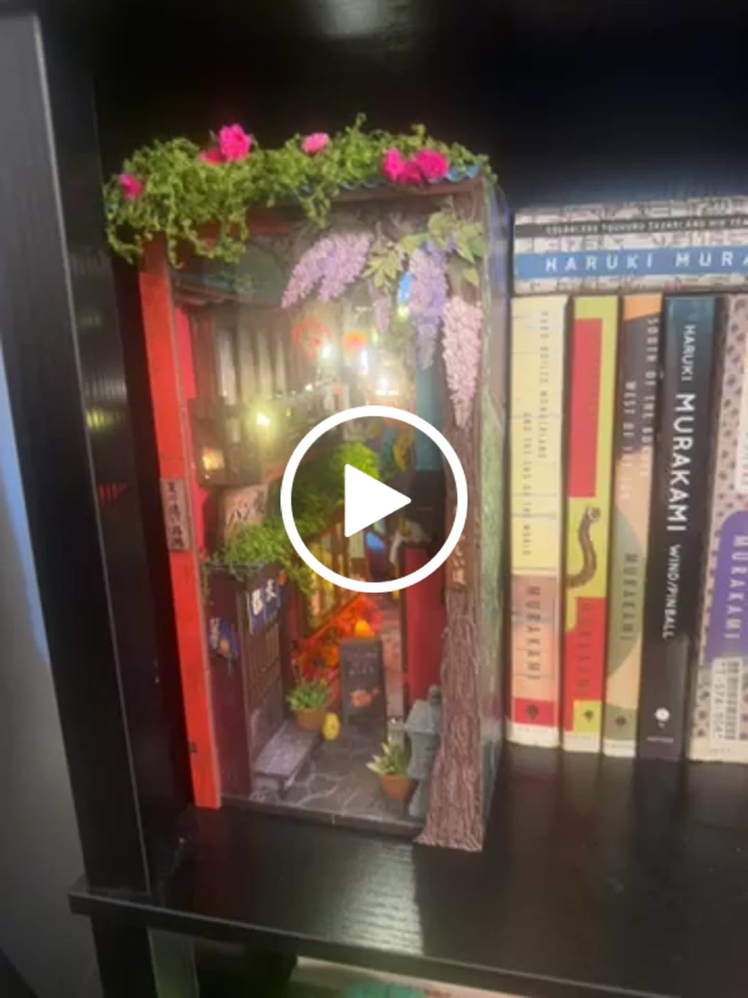 Customer video review of Lost Summer Lane DIY Japanese Book Nook Kit | MiniAlley