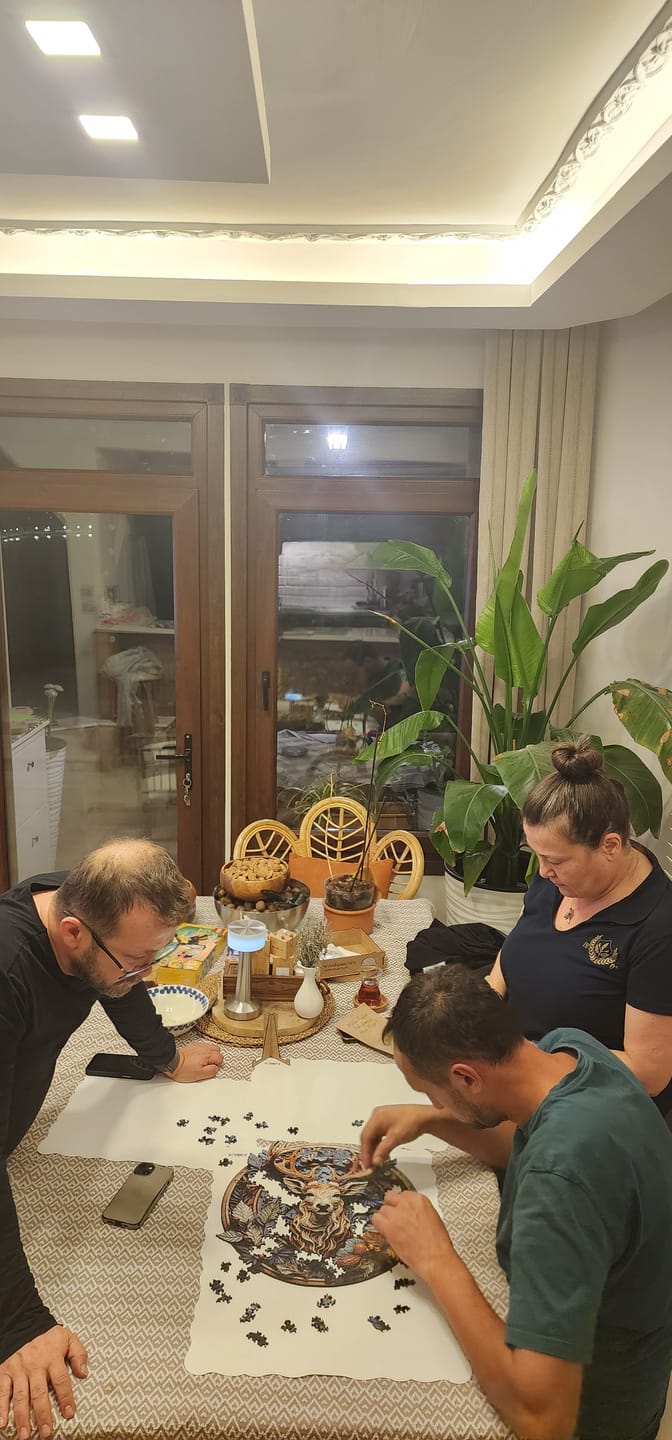 Customer photo review of Geyik V2 - Ahşap Puzzle