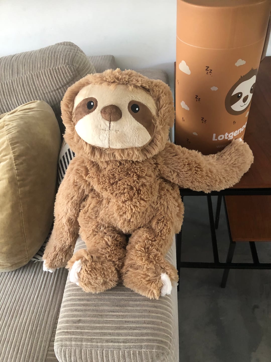 Customer photo review of Lotgenootje Luiaard 2,5kg