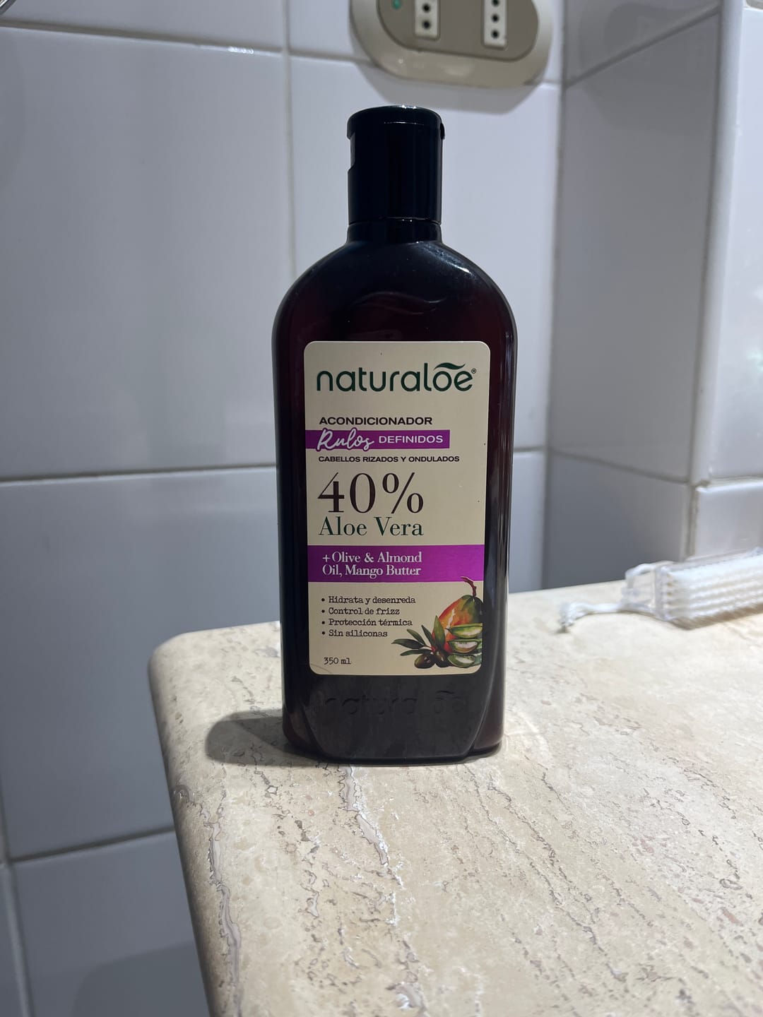 Customer photo review of Acondicionador Rulos Definidos 350Ml