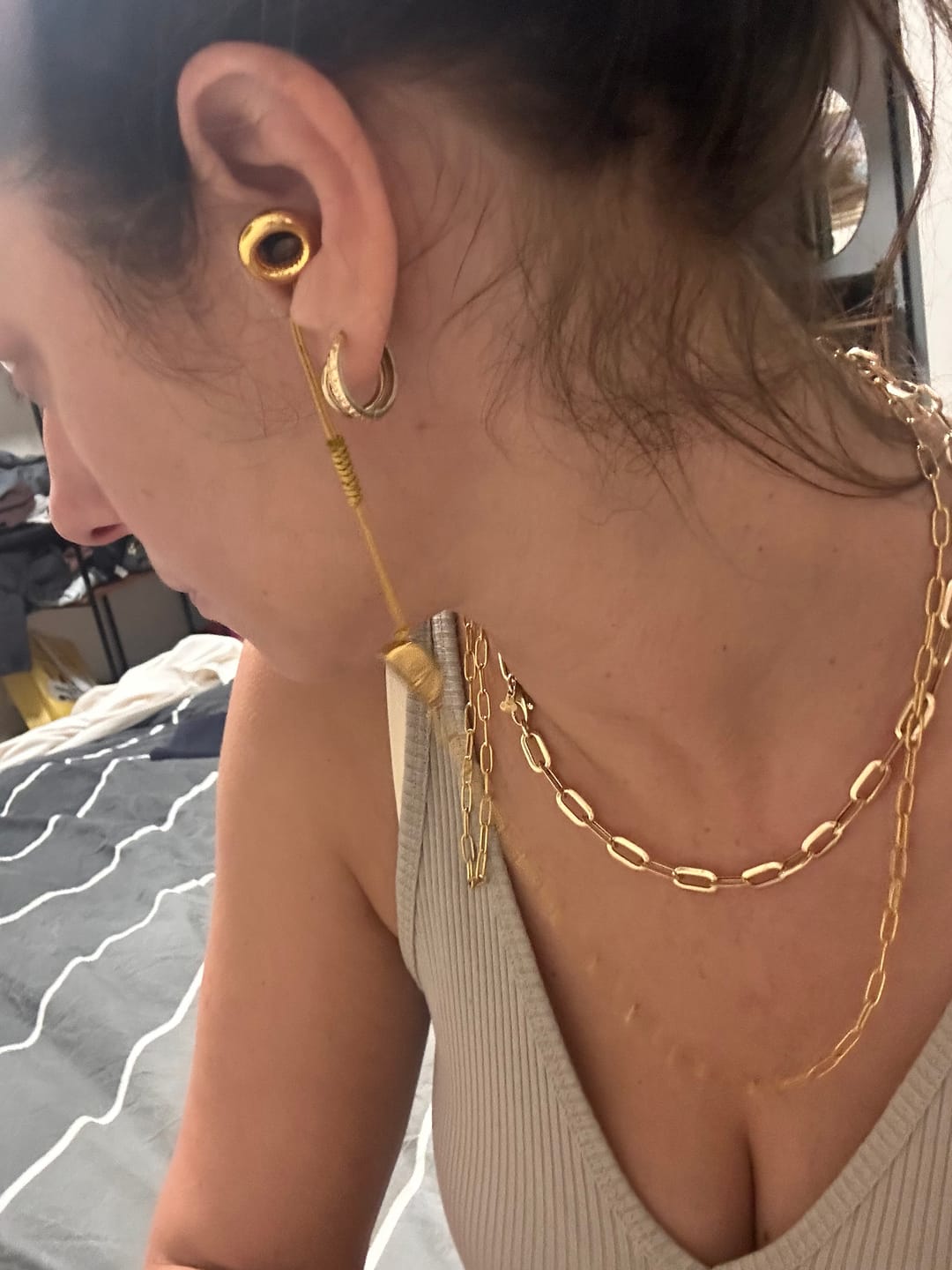 Customer photo review of AudioFeel Chain - שרשרת ממותגת למסנני סאונד אודיופיל