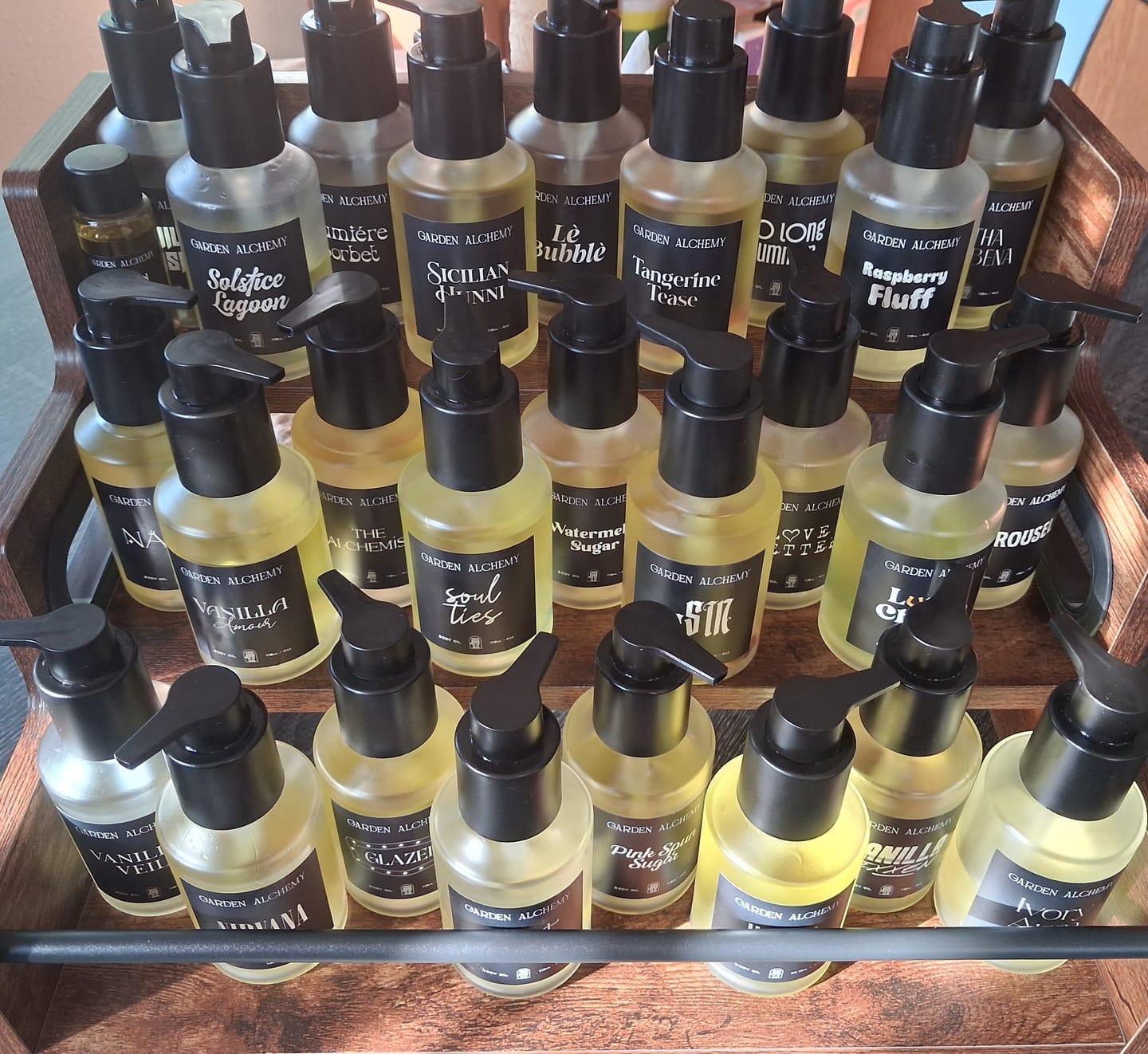 Customer photo review of HELLEBORE BODY OIL