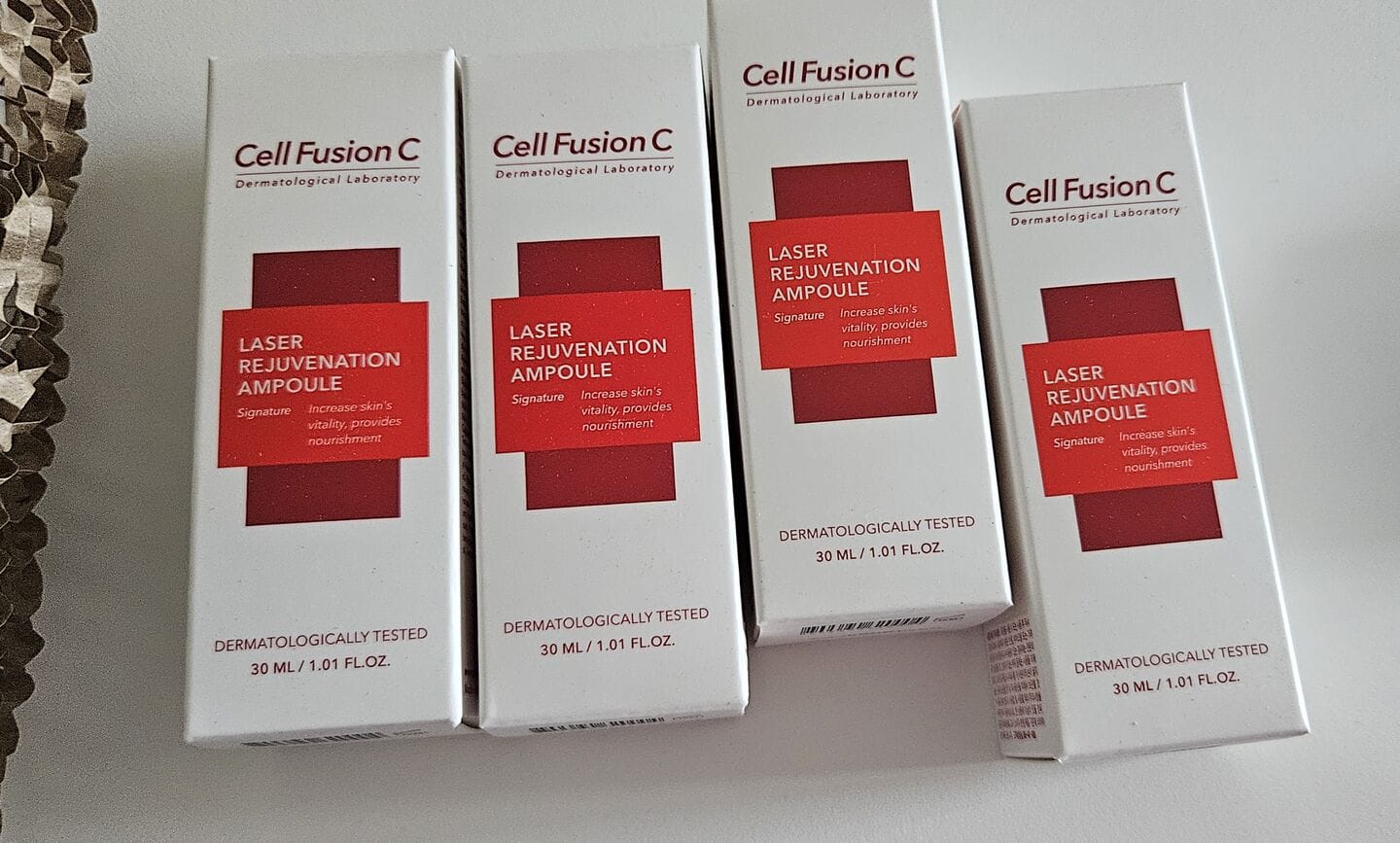 Customer photo review of Laser Rejuvenation Ampoule