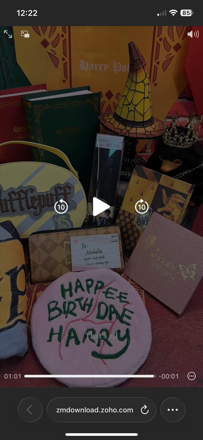 Customer photo review of Luxury HP Mystery Capsule