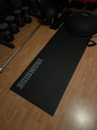 Customer photo review of Mat de Yoga PVC 6mm IRONSIDE