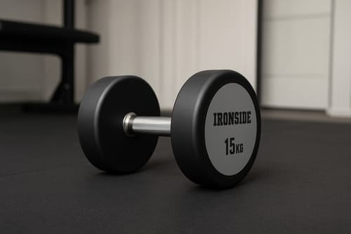 Customer photo review of Mancuerna Circular PEV 2.5 a 50 kg IRONSIDE (unidad)