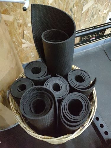 Customer photo review of Mat de Yoga PVC 6mm IRONSIDE