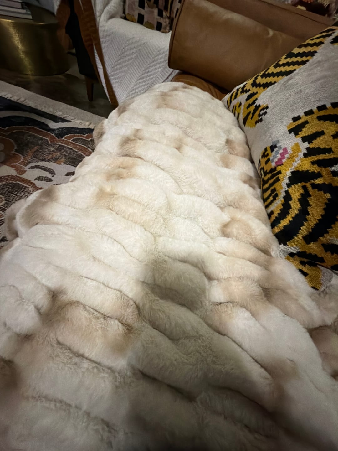 Customer photo review of Hugs French Salt Blanket