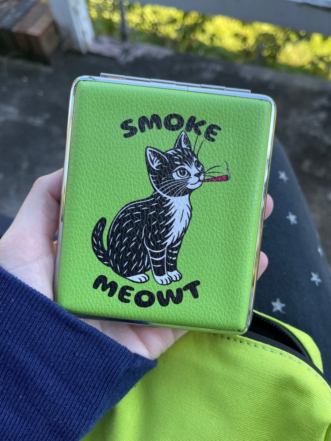 Customer photo review of SMOKE MEOWT JOINT CASE
