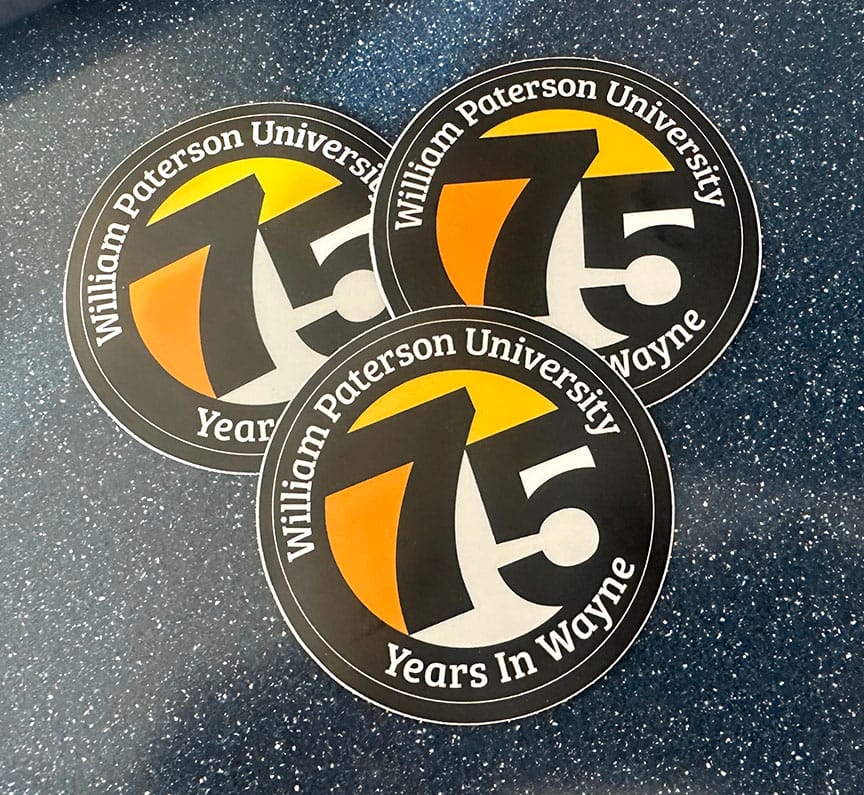 Customer photo review of Circle Stickers