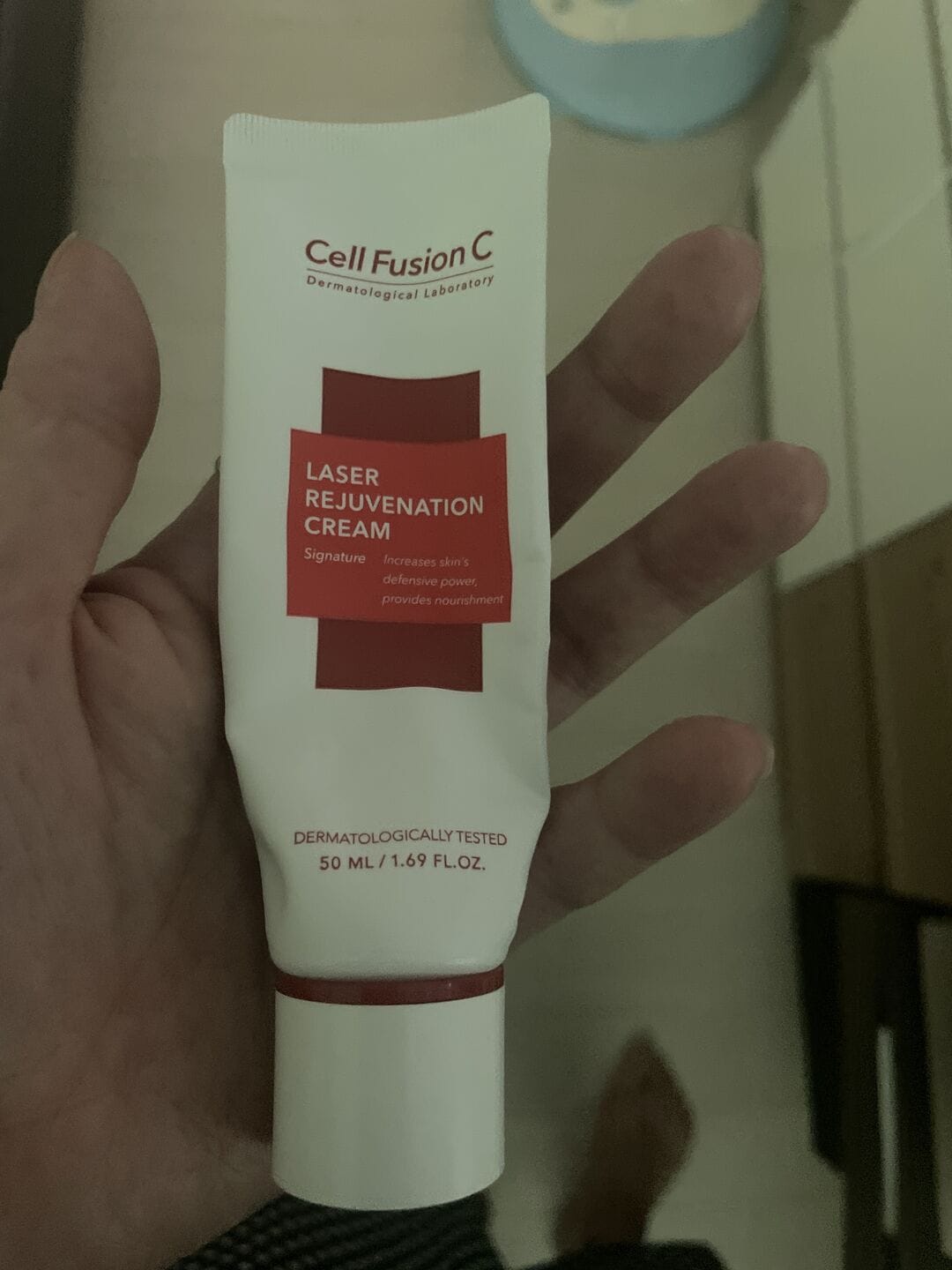 Customer photo review of Laser Rejuvenation Cream