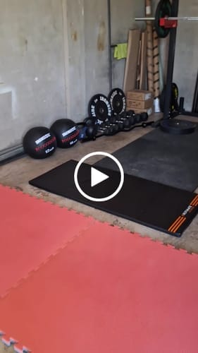 Customer photo review of Balón Medicinal Wall Ball IRONSIDE