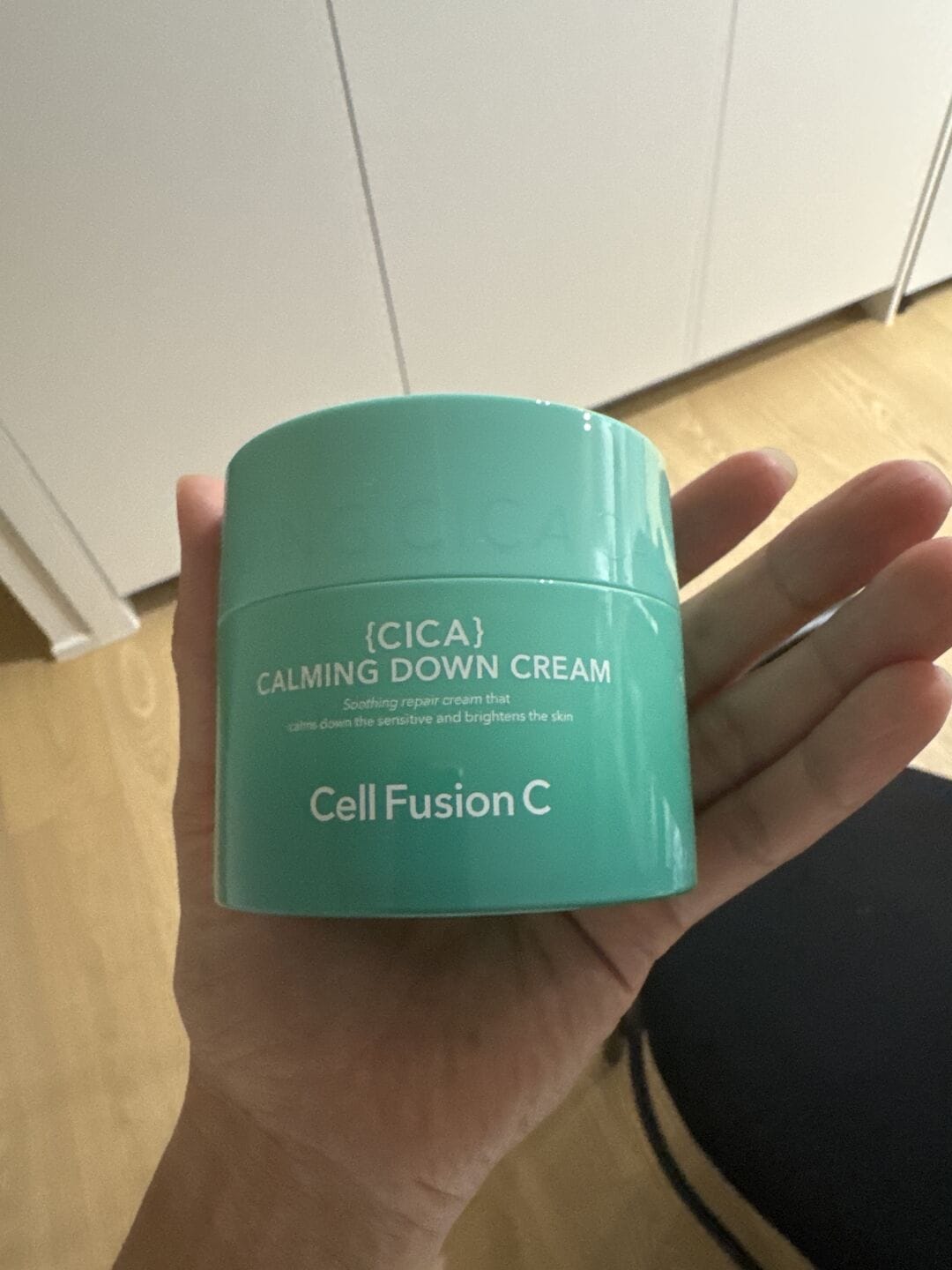 Customer photo review of Cica Calming Down Cream