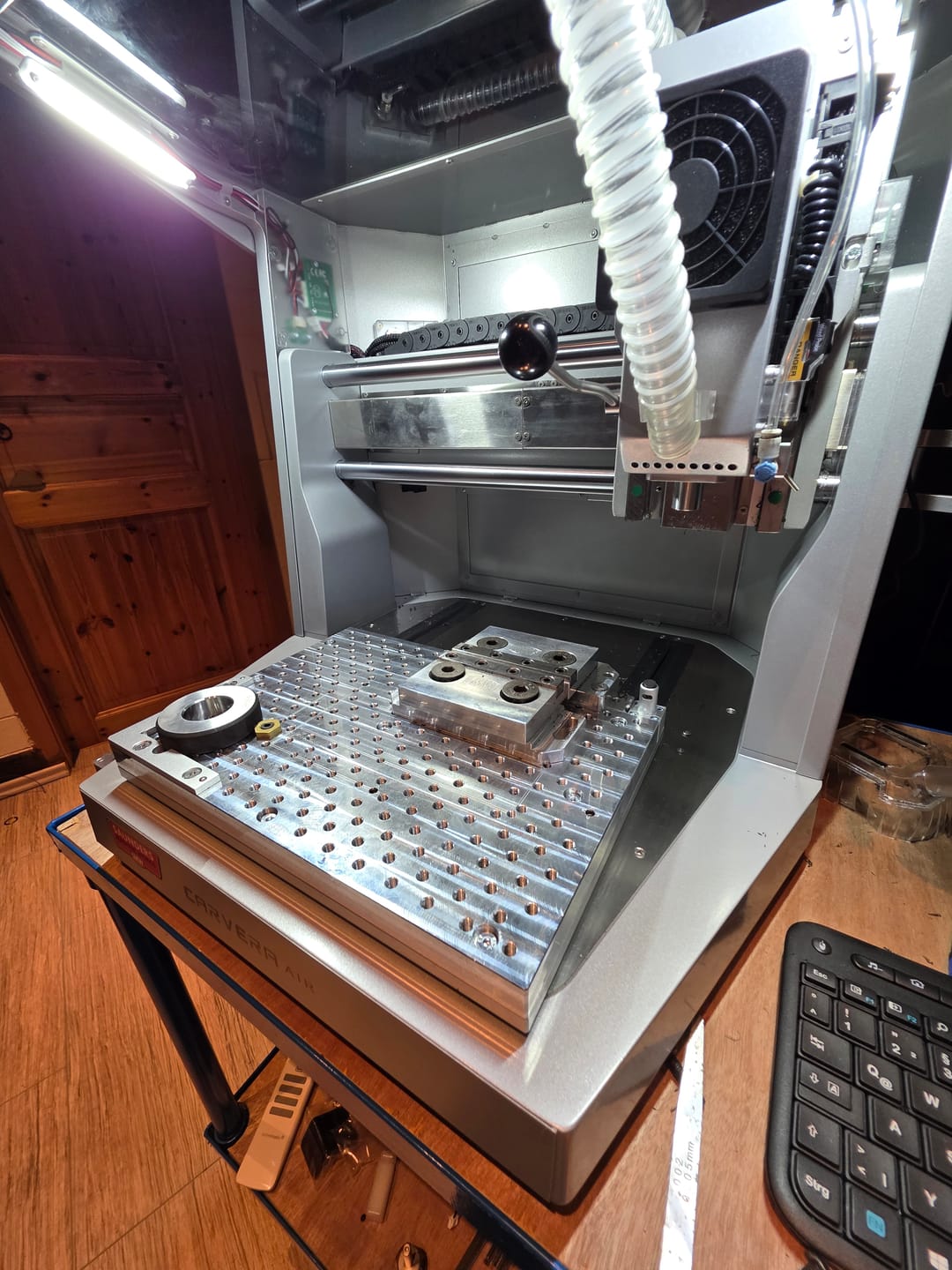 Customer photo review of Makera Carvera Air Fixture Tooling Plate