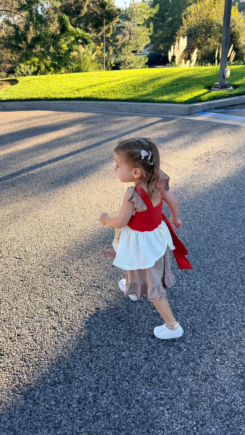 Customer photo review of Our Original Polynesian Princess Twirl Dress