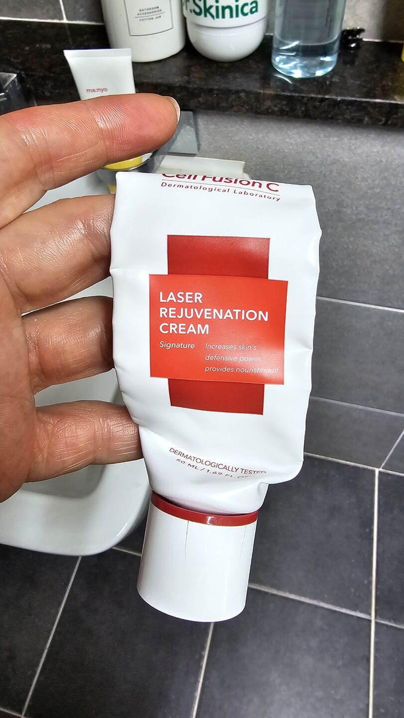 Customer photo review of Laser Rejuvenation Cream