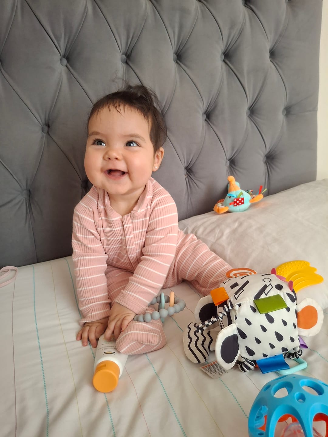 Customer photo review of Enterito Huilo Huilo - Palo Rosa - Algodón 200 grs