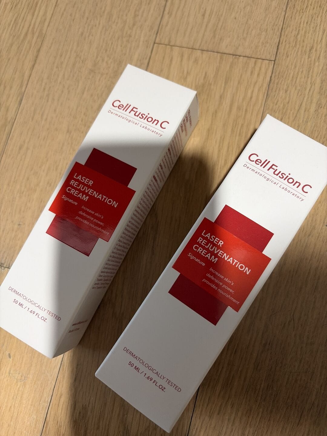 Customer photo review of Laser Rejuvenation Cream