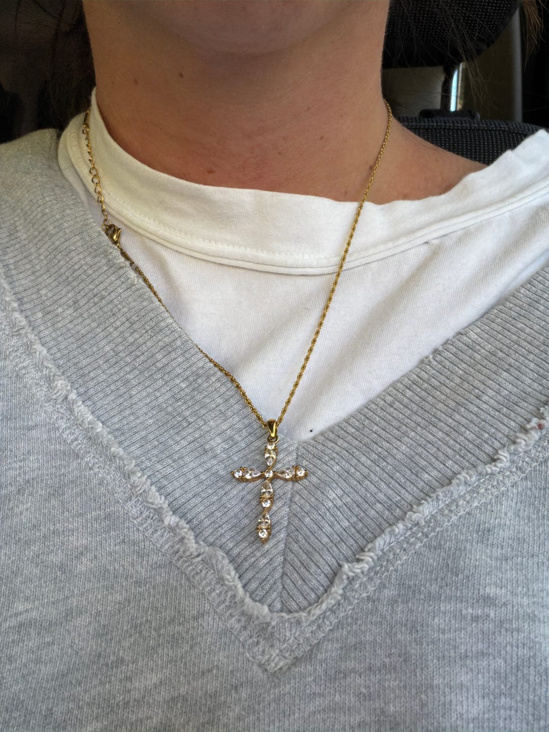Customer photo review of Anguilla Necklace
