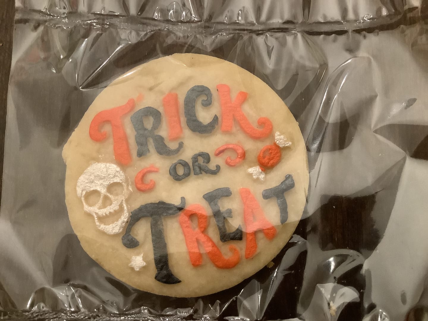 Customer photo review of Trick Or Treat Cookie Press
