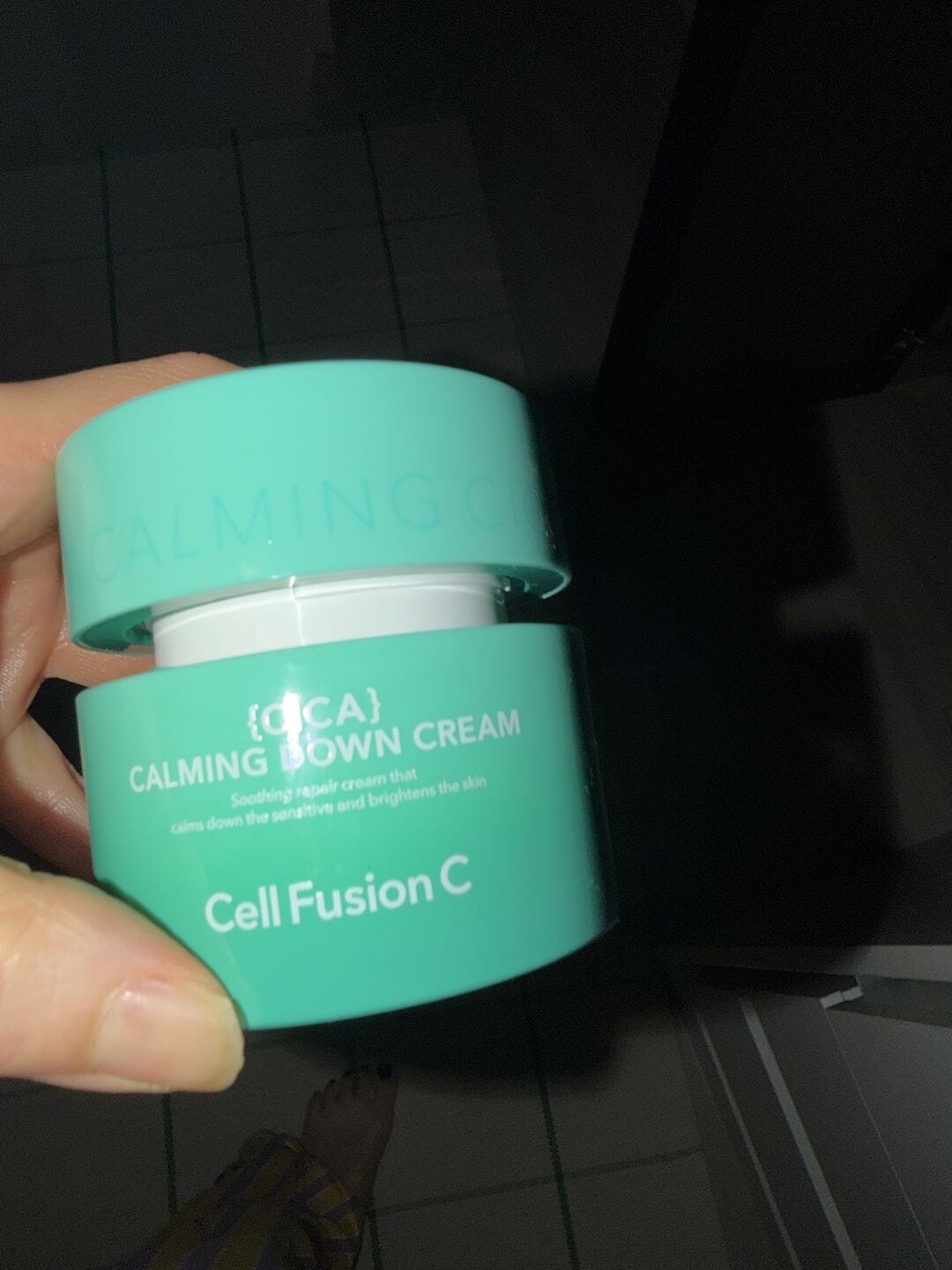 Customer photo review of Cica Calming Down Cream