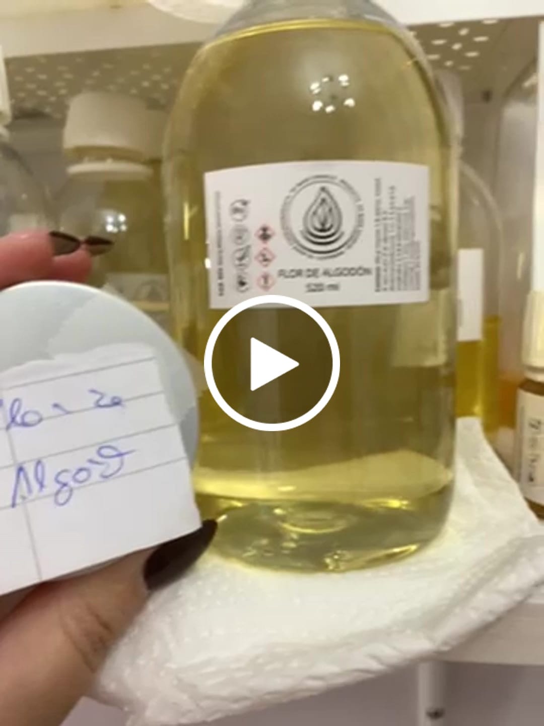 Customer video review of Fragancia FLOR DE ALGODÓN