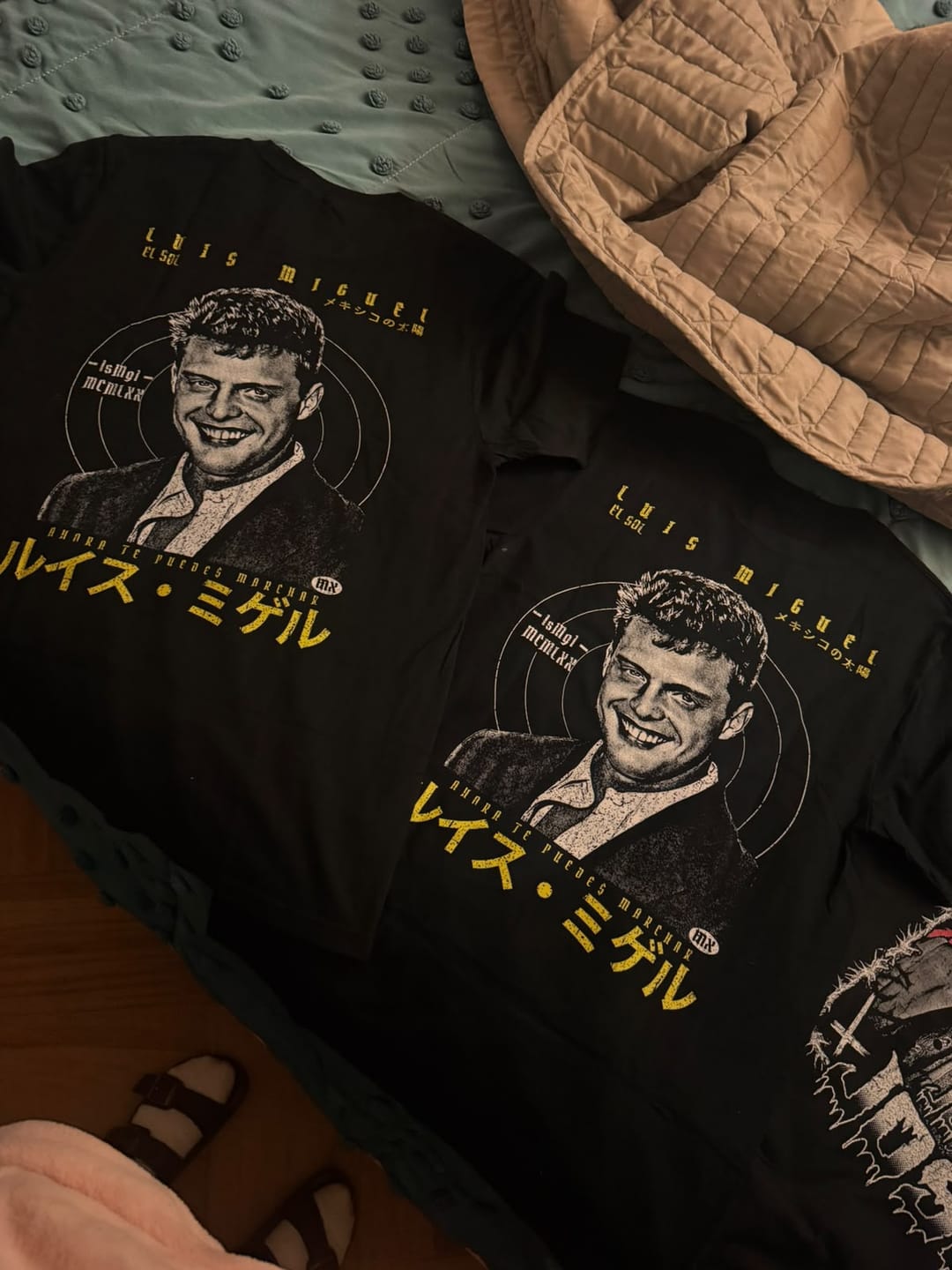 Customer photo review of Luis Miguel Japanese Vintage T-SHIRT