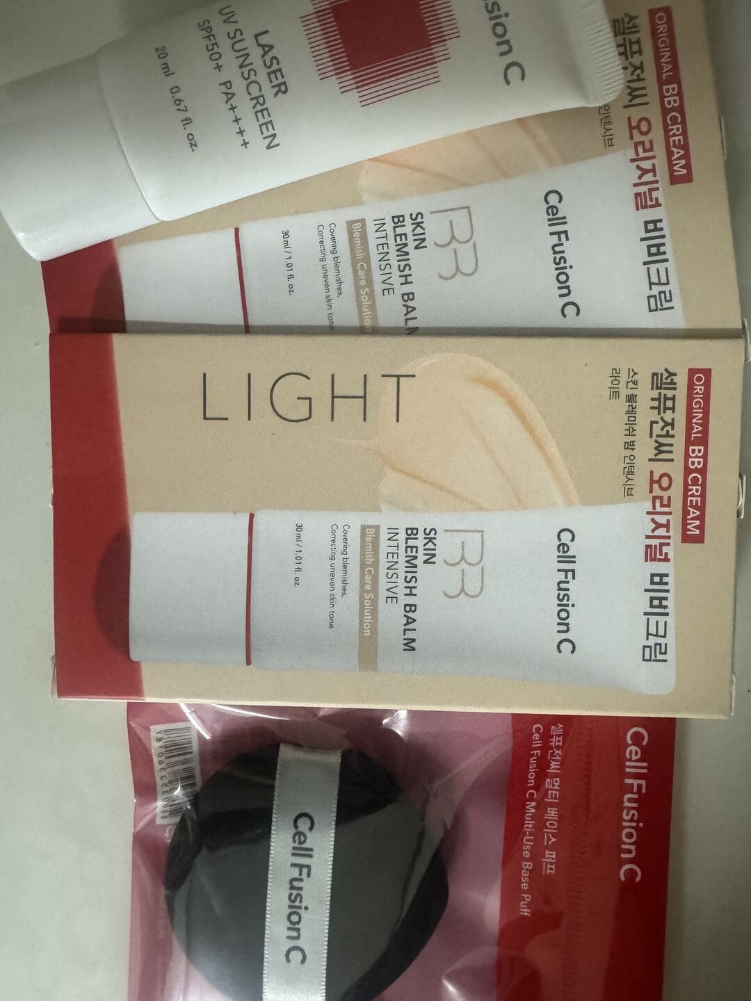 Customer photo review of Skin Blemish Balm Intensive (6 Shades)