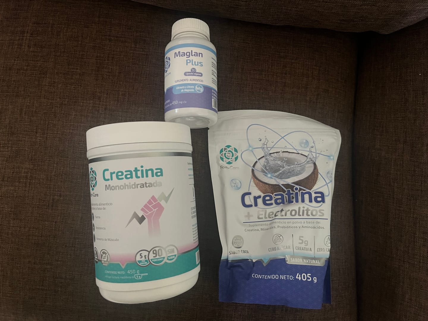 Customer photo review of Maglan Plus Fort Core | Citrato y Glicinato de Magnesio | 60 cápsulas