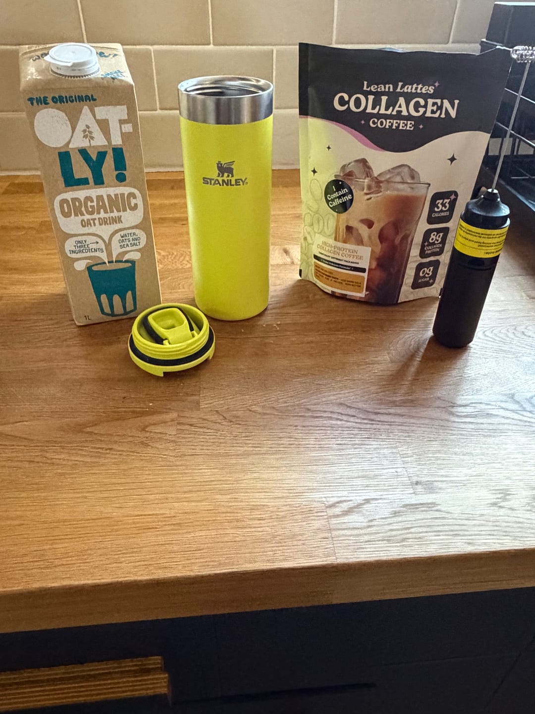 Customer photo review of High-Protein Lean Coffee with Collagen 🤩