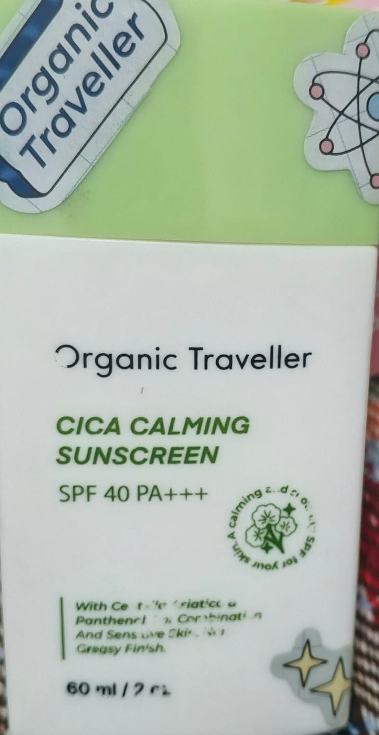 Customer photo review of Cica Calming Sunscreen