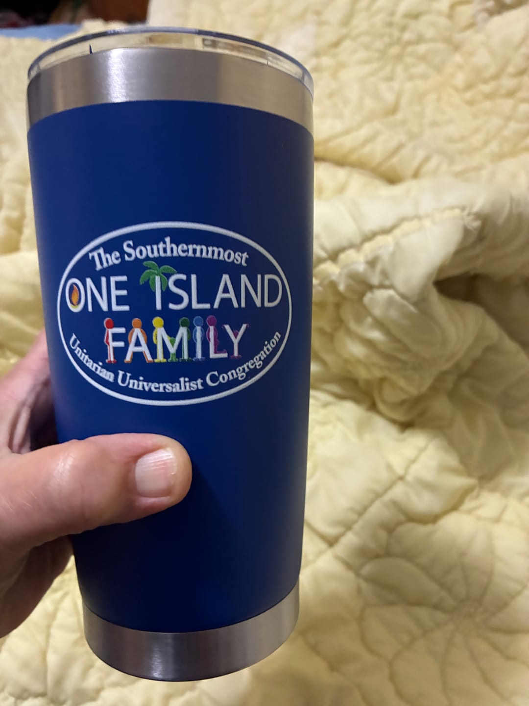 Customer photo review of (6 Pieces) Full Color UV Printed Tumbler | 20 oz