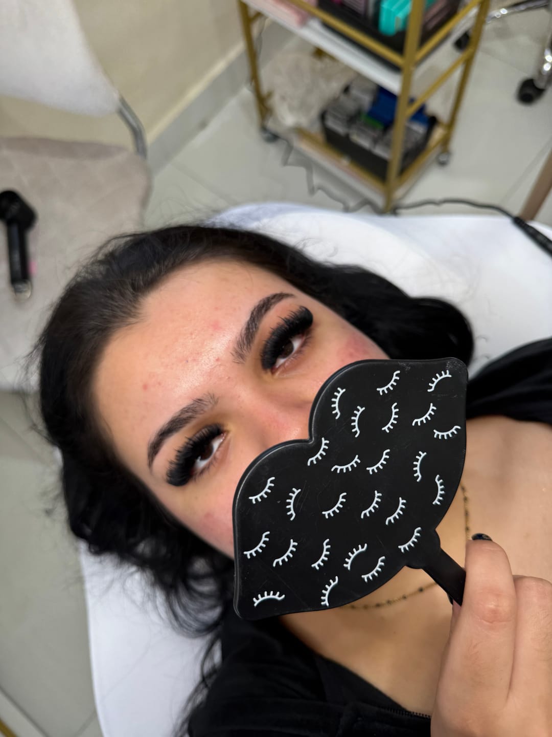 Customer photo review of VEYESINC Cashmere Luxe Lashes 0.03mm