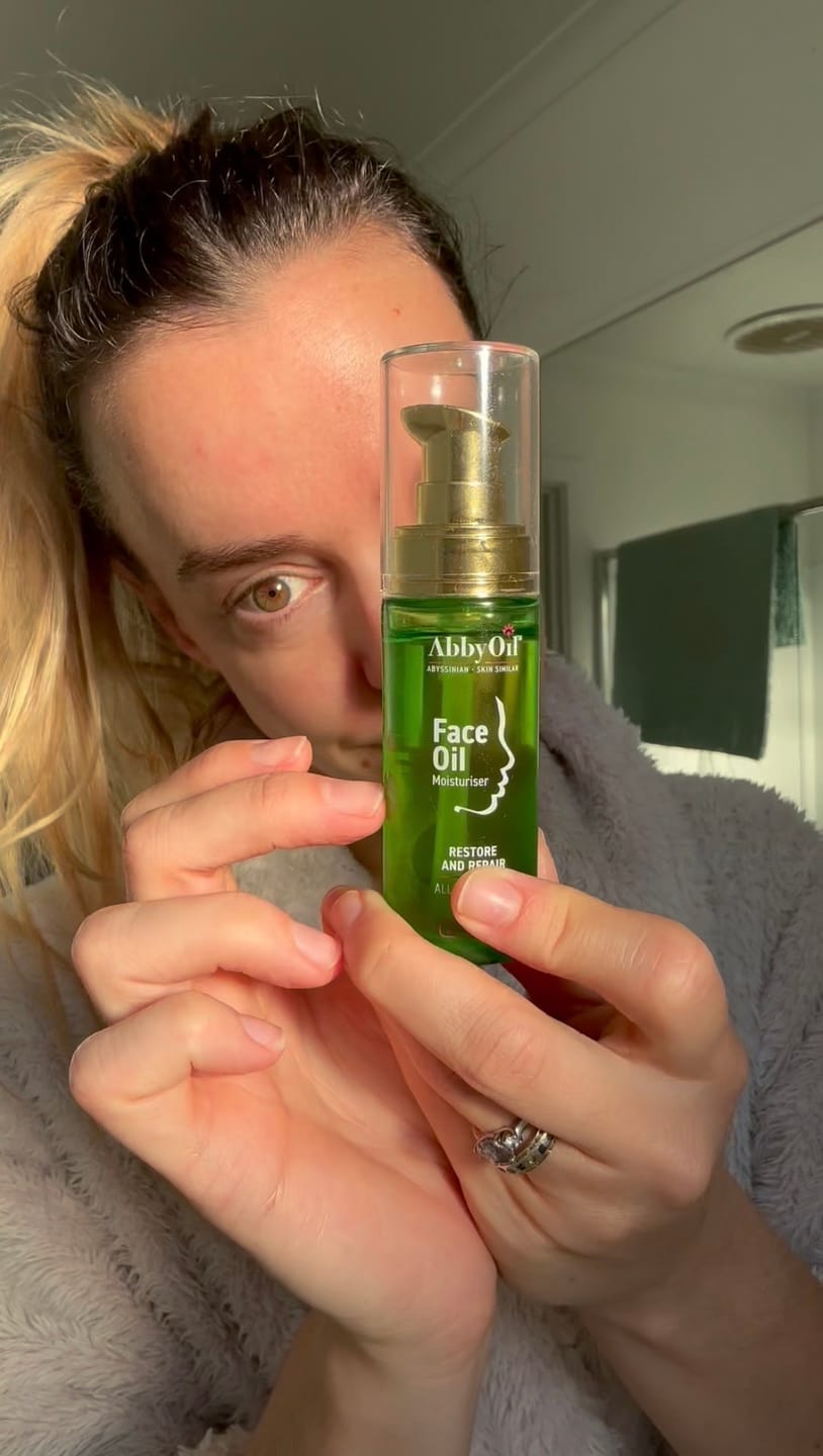 Customer photo review of Face and Body Glow Treatment