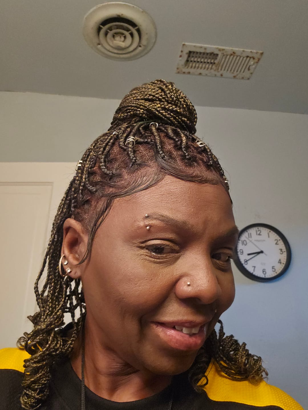Customer photo review of Swiss HD Full Lace Human Hair