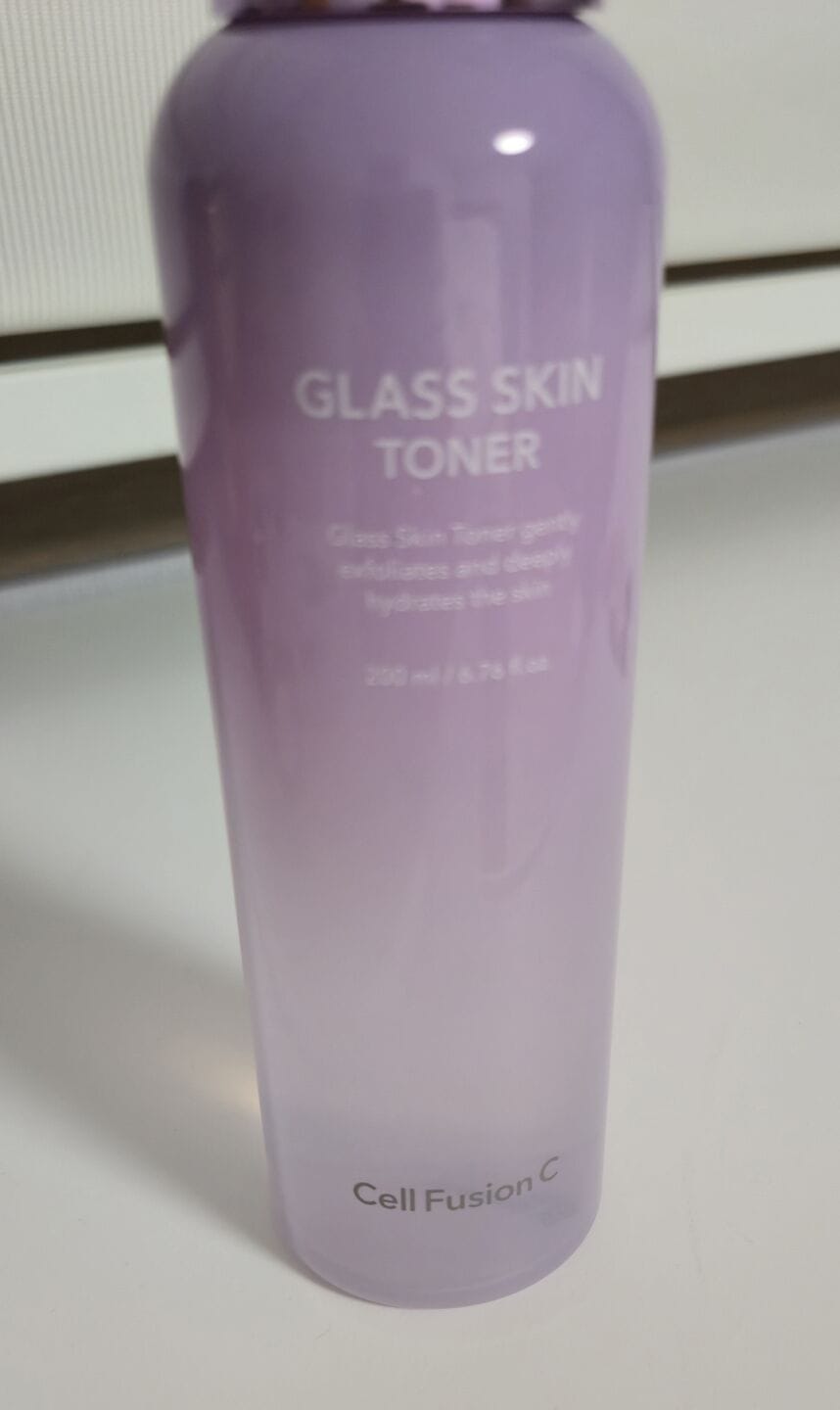 Customer photo review of Glass Skin Toner