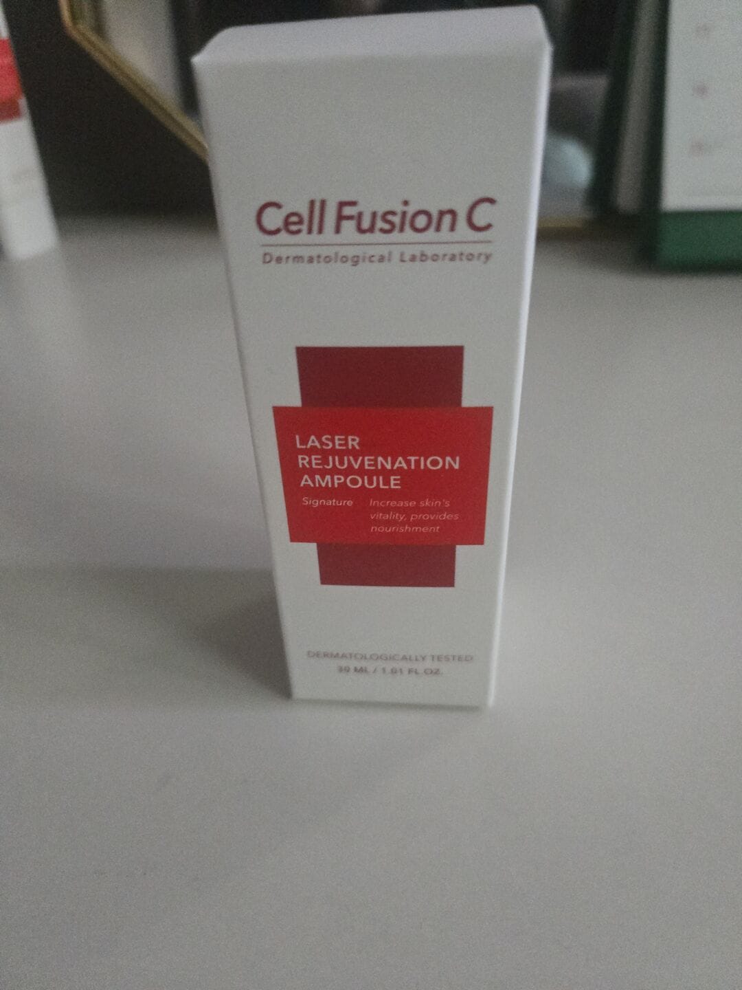 Customer photo review of Laser Rejuvenation Ampoule