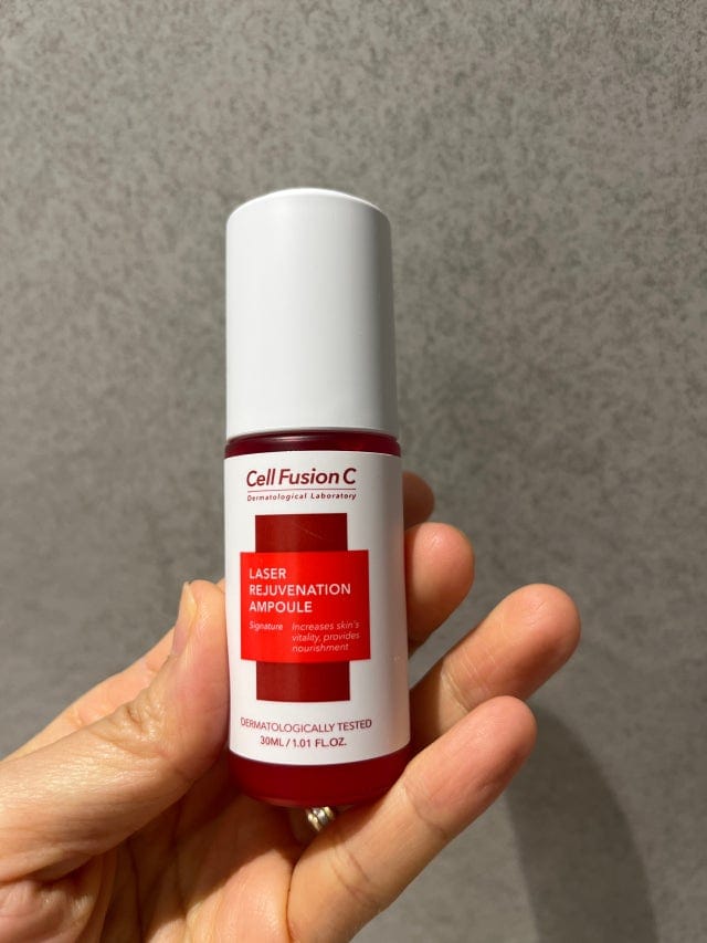 Customer photo review of Laser Rejuvenation Ampoule