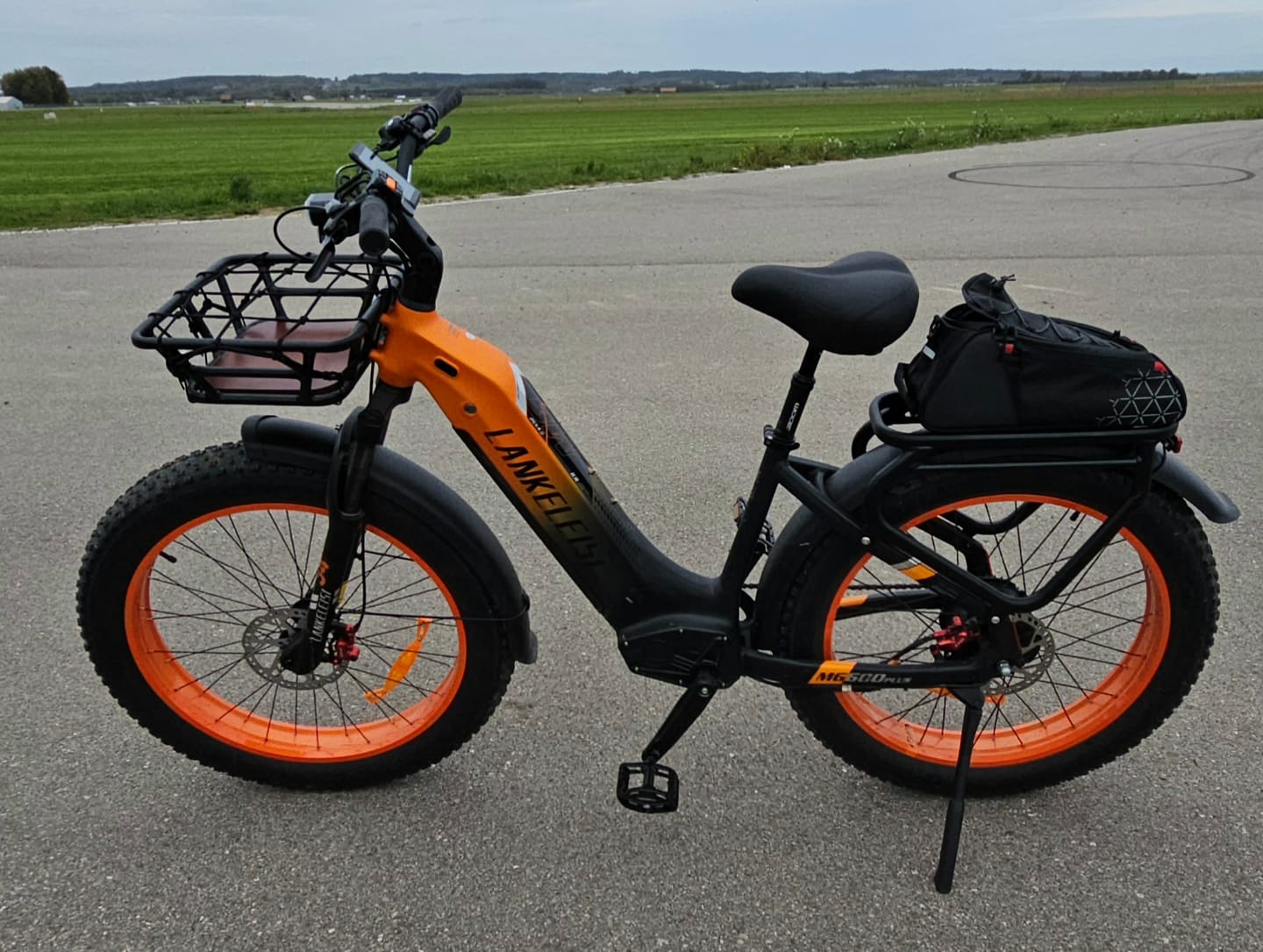 Customer photo review of Front Basket For Lankeleisi MG600 Plus/MG600 Lite