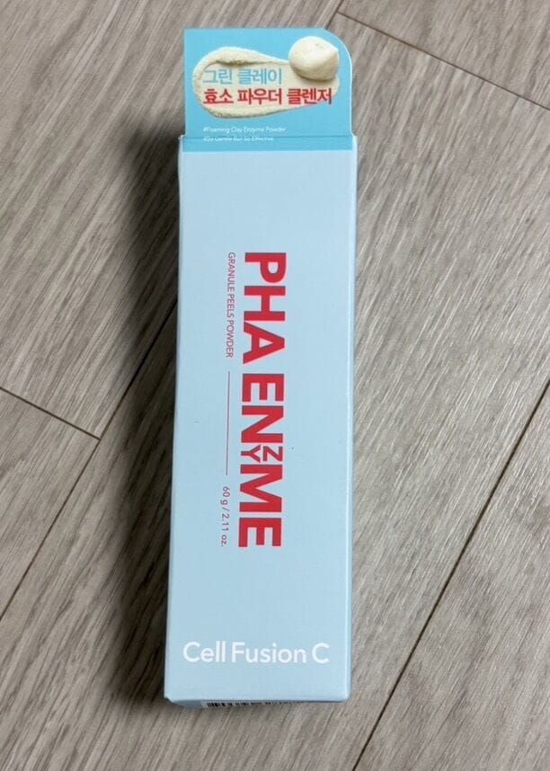 Customer photo review of PHA Enzyme Granule Peels Powder
