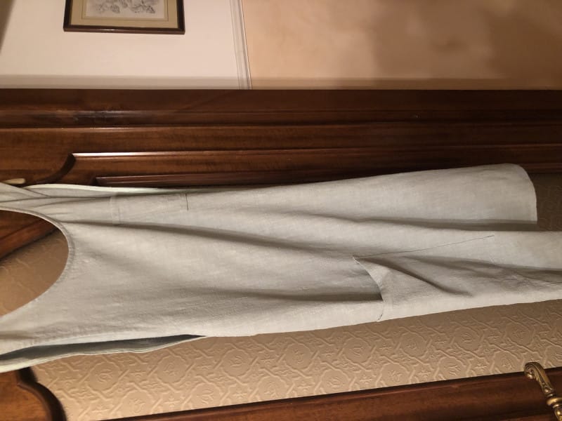 Customer photo review of Grembiule/Vestito donna - Verde acqua