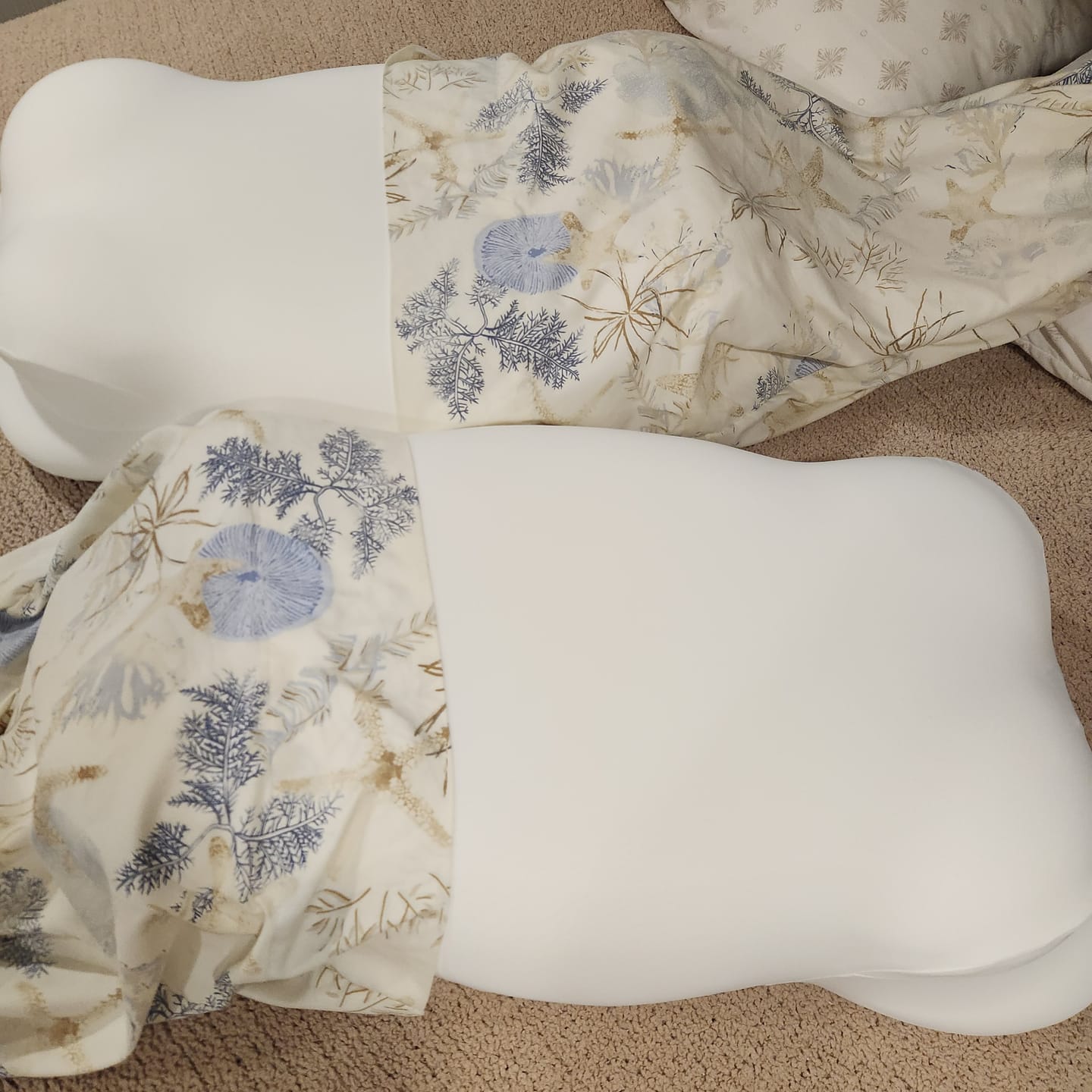 Customer photo review of CloudAlign Pillow
