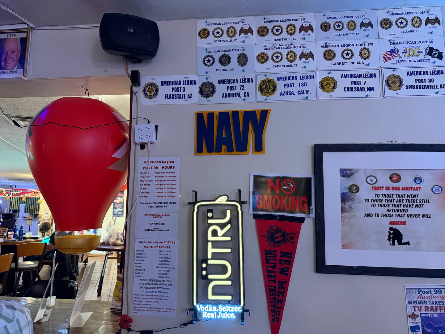 Customer photo review of United States Marine Corps Seal 3D Vintage Metal Wall Art