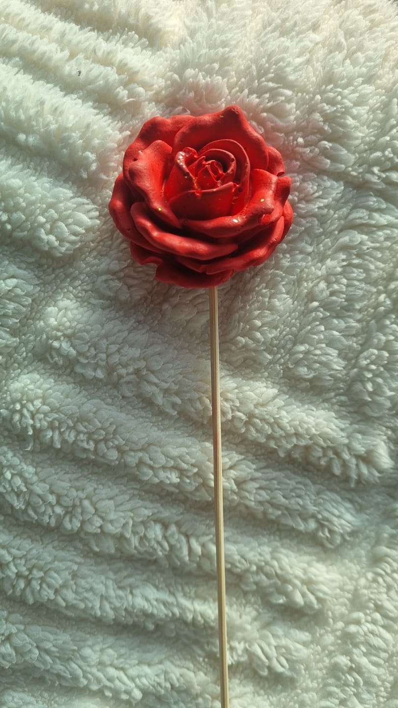 Customer photo review of Colorante para resina rojo