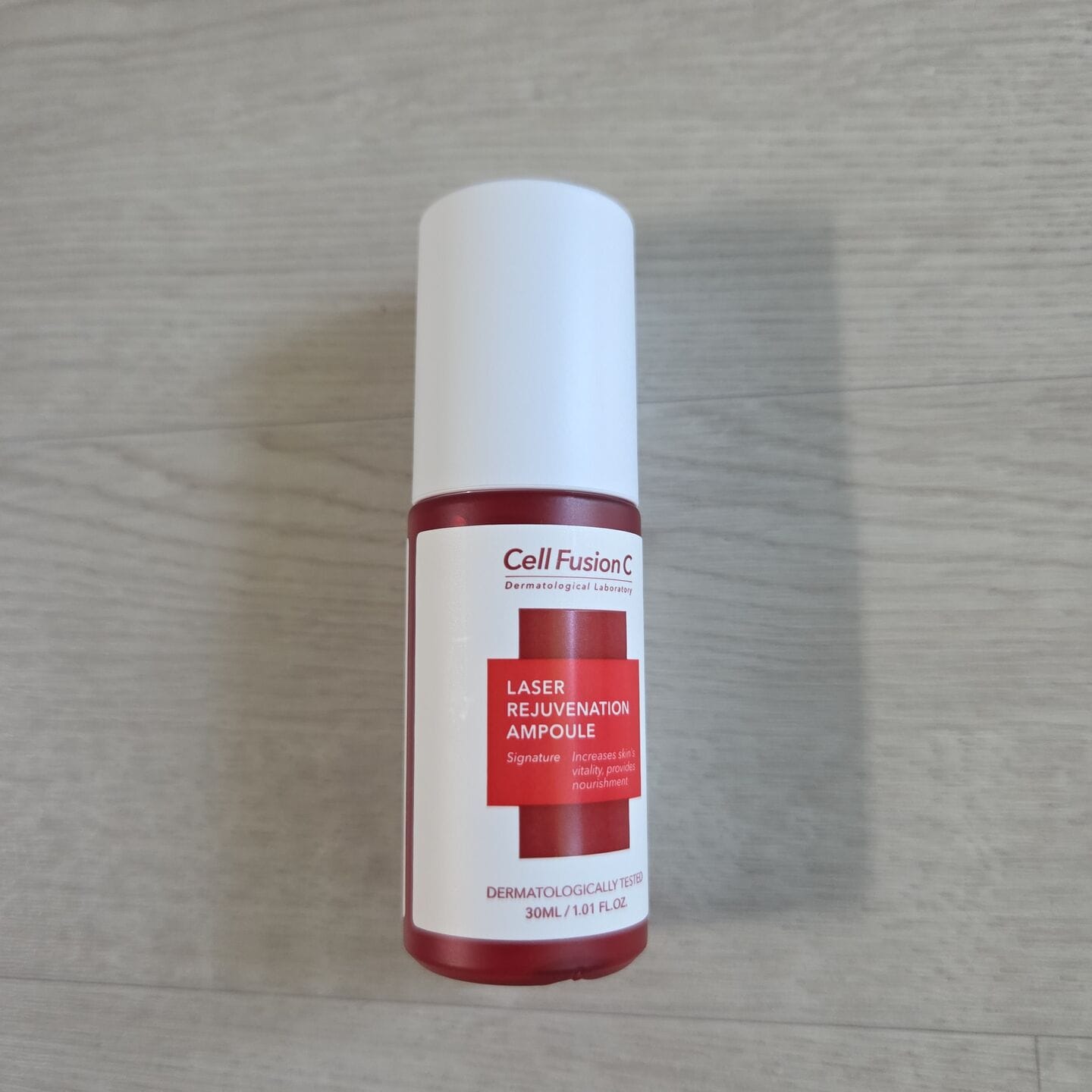 Customer photo review of Laser Rejuvenation Ampoule