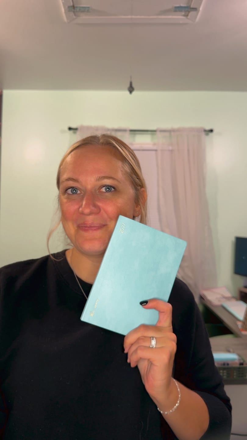 Customer photo review of PRE-ORDER | 2027 B6 Weekly Planner | Core | Horizontal
